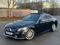 USED 2015 15 MERCEDES-BENZ C-CLASS 2.1 C220 BLUETEC AMG LINE PREMIUM 4d 170 BHP 