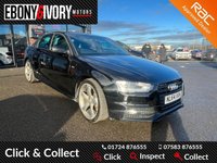 USED 2014 64 AUDI A4 2.0 TDI BLACK EDITION 4d 148 BHP FULL SERVICE HISTORY INCLUDING TIMING BELT CHANGE @47K,  2 KEYS, FRESH SERVICE + 12M MOT WITHIN THE SALE