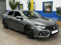 USED 2020 20 HONDA CIVIC 1.5 VTEC SPORT 5d 180 BHP STUNNING EXAMPLE SAT NAV APPLE ANDROID CARPLAY CRUISE CONTROL REAR CAMERA PARKING SENSORS 1 OWNER EXCELLENT SERVICE HISTORY 6 MONTHS GOLD WARRANTY