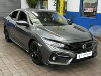 USED 2020 20 HONDA CIVIC 1.5 VTEC SPORT 5d 180 BHP STUNNING EXAMPLE SAT NAV APPLE ANDROID CARPLAY CRUISE CONTROL REAR CAMERA PARKING SENSORS 1 OWNER EXCELLENT SERVICE HISTORY 6 MONTHS GOLD WARRANTY