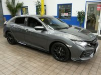 USED 2020 20 HONDA CIVIC 1.5 VTEC SPORT 5d 180 BHP STUNNING EXAMPLE SAT NAV APPLE ANDROID CARPLAY CRUISE CONTROL REAR CAMERA PARKING SENSORS 1 OWNER EXCELLENT SERVICE HISTORY 6 MONTHS GOLD WARRANTY
