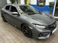 USED 2020 20 HONDA CIVIC 1.5 VTEC SPORT 5d 180 BHP STUNNING EXAMPLE SAT NAV APPLE ANDROID CARPLAY CRUISE CONTROL REAR CAMERA PARKING SENSORS 1 OWNER EXCELLENT SERVICE HISTORY 6 MONTHS GOLD WARRANTY
