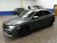 USED 2020 20 HONDA CIVIC 1.5 VTEC SPORT 5d 180 BHP STUNNING EXAMPLE SAT NAV APPLE ANDROID CARPLAY CRUISE CONTROL REAR CAMERA PARKING SENSORS 1 OWNER EXCELLENT SERVICE HISTORY 6 MONTHS GOLD WARRANTY