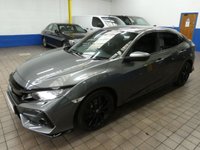 USED 2020 20 HONDA CIVIC 1.5 VTEC SPORT 5d 180 BHP STUNNING EXAMPLE SAT NAV APPLE ANDROID CARPLAY CRUISE CONTROL REAR CAMERA PARKING SENSORS 1 OWNER EXCELLENT SERVICE HISTORY 6 MONTHS GOLD WARRANTY