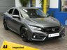 USED 2020 20 HONDA CIVIC 1.5 VTEC SPORT 5d 180 BHP STUNNING EXAMPLE SAT NAV APPLE ANDROID CARPLAY CRUISE CONTROL REAR CAMERA PARKING SENSORS 1 OWNER EXCELLENT SERVICE HISTORY 6 MONTHS GOLD WARRANTY