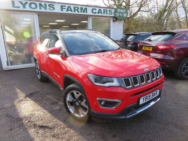 2019 19 Jeep Compass 1.4 MULTIAIR II LIMITED 5d 168 BHP AUTOMATIC FOUR WHEEL DRIVE
