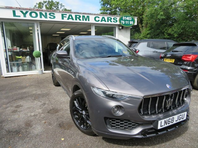 2018 68 Maserati Levante 3.0 D V6 GRANSPORT ZF 4WD 5d 271 BHP AUTOMATIC FOUR WHEEL DRIVE