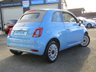 USED 2016 66 FIAT 500C 1.2 LOUNGE 3d 69 BHP Finished in VOLARE BLUE MET with contrasting Grey sports trim. This updated small retro-style auto car is ideal for the first time driver and small family. This little car is cute, funky, sporty and smart. Features include Electric Convertible Roof, Alloy wheels, Air Con, &pound;20 Road Tax, 2 Keys, and Blue Tooth to name just a few. Seviced at 11812 miles, 13981 miles, 15141 miles, 19370 miles and on arrival at 22510 miles. MOT due 13/2/2025.