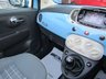 USED 2016 66 FIAT 500C 1.2 LOUNGE 3d 69 BHP Finished in VOLARE BLUE MET with contrasting Grey sports trim. This updated small retro-style auto car is ideal for the first time driver and small family. This little car is cute, funky, sporty and smart. Features include Electric Convertible Roof, Alloy wheels, Air Con, &pound;20 Road Tax, 2 Keys, and Blue Tooth to name just a few. Seviced at 11812 miles, 13981 miles, 15141 miles, 19370 miles and on arrival at 22510 miles. MOT due 13/2/2025.