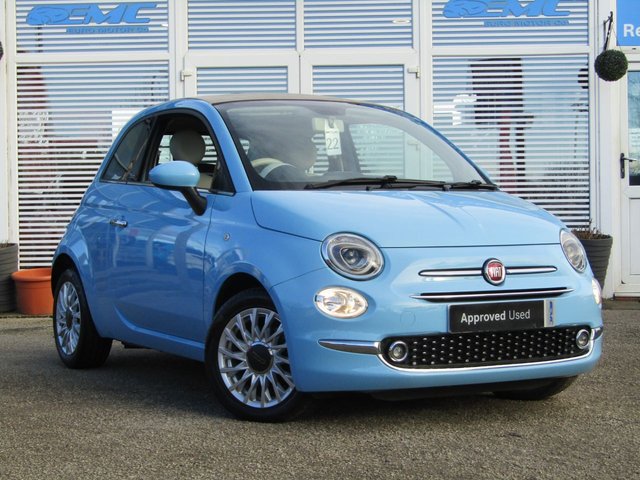 2016 66 Fiat 500c 1.2 LOUNGE 3d 69 BHP