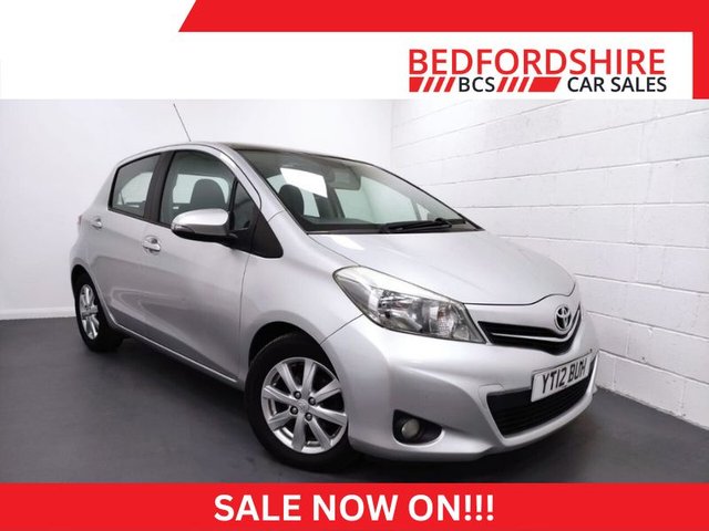 2012 12 Toyota Yaris 1.3 VVT-I T SPIRIT 5d 98 BHP