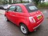 USED 2014 14 FIAT 500C 1.2 LOUNGE 3d 69 BHP CONVERTIBLE Only &pound;35 Road Tax! Convertible! Service History + Just Serviced, MOT until August 2024, One Previous Owner, Great fuel economy!