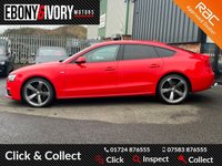 USED 2014 64 AUDI A5 2.0 SPORTBACK TDI BLACK EDITION S/S 5d 175 BHP AUDI SERVICE HISTORY, 2 KEYS, FRESH SERVICE + 12M MOT WITHIN THE SALE PRICE