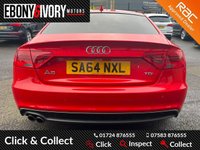 USED 2014 64 AUDI A5 2.0 SPORTBACK TDI BLACK EDITION S/S 5d 175 BHP AUDI SERVICE HISTORY, 2 KEYS, FRESH SERVICE + 12M MOT WITHIN THE SALE PRICE