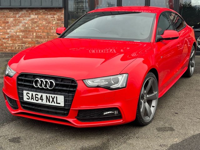 2014 64 Audi A5 2.0 SPORTBACK TDI BLACK EDITION S/S 5d 175 BHP