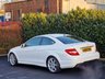 USED 2013 13 MERCEDES-BENZ C-CLASS C180 AMG SPORT 1.6 BLUEEFFICIENCY 2d 154 BHP MERCEDES SPECIALIST