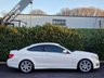 USED 2013 13 MERCEDES-BENZ C-CLASS C180 AMG SPORT 1.6 BLUEEFFICIENCY 2d 154 BHP MERCEDES SPECIALIST