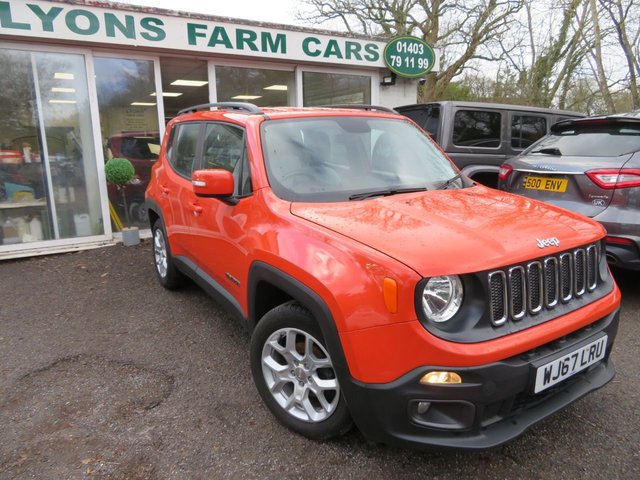 2017 67 Jeep Renegade 1.4 LONGITUDE 5d 138 BHP AUTOMATIC
