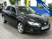 USED 2010 10 SEAT EXEO 2.0 TDI CR SE Lux 5dr [170] LEATHER CRUISE CONTROL PARKING SENSORS 8 SERVICES TO 153K MILES. CAMBELT WATERPUMP REPLACED AT 128K MILES