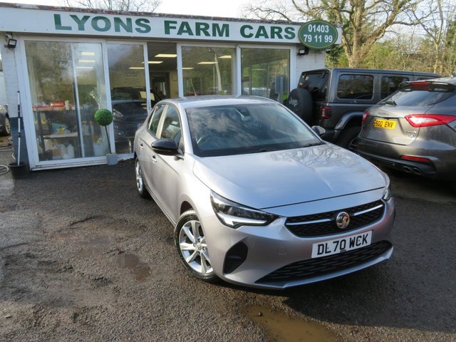 2020 70 Vauxhall Corsa 1.2 SE PREMIUM 5d 74 BHP