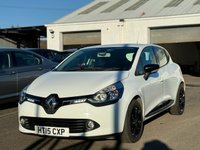 USED 2015 15 RENAULT CLIO 1.1 DYNAMIQUE NAV 16V 5d 73 BHP FULL SERVICE RECORD +  BLUETOOTH +  USB +  AUX +  CRUISE CONTROL +  SAT NAV +  CLIMATE CONTROL +  16 INCH ALLOY WHEELS +  REAR PARKING SENSORS +  FOG LIGHTS +  TRACTION CONTROL +