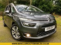 USED 2016 16 CITROEN C4 GRAND PICASSO 2.0 BLUEHDI EXCLUSIVE EAT6 5d AUTO 148 BHP 7-SEATER\\ULEZ COMPLIANT EURO6\\RETIRED GENTLEMAN OWNER SINCE 2017\\7 SEATER//SATNAV\\FRONT AND REAR PARKING SENSORS//BLUETOOTH//DAB/USB/AUX-IN//35 POUND ROAD TAX////NEW MOT AUTO 148 BHP 7-SEATER\\ULEZ COMPLIANT EURO6\\RETIRED GENTLEMAN OWNER SINCE 2017\\7 SEATER//SATNAV\\FRONT AND REAR PARKING SENSORS//BLUETOOTH//DAB/USB/AUX-IN//35 POUND ROAD TAX