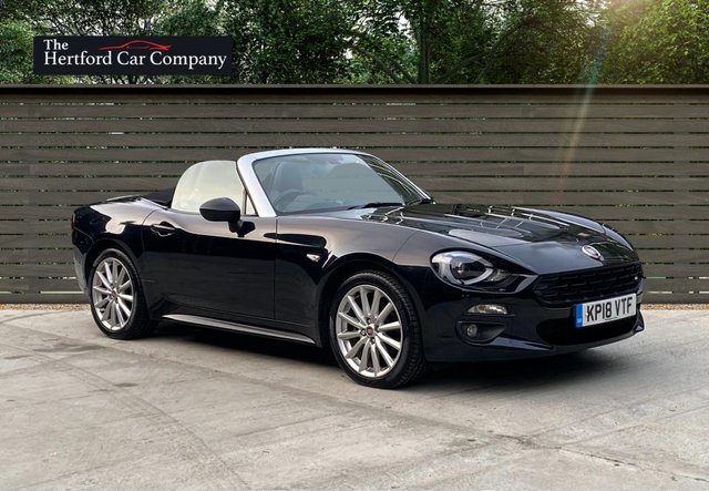 2018 18 Fiat 124 1.4 SPIDER MULTIAIR LUSSO PLUS 2d 139 BHP