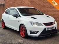 USED 2016 16 SEAT IBIZA 1.2 TSI FR RED EDITION 3d 109 BHP &pound;35 ROAD TAX
