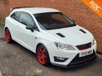 USED 2016 16 SEAT IBIZA 1.2 TSI FR RED EDITION 3d 109 BHP &pound;35 ROAD TAX