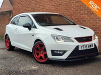 USED 2016 16 SEAT IBIZA 1.2 TSI FR RED EDITION 3d 109 BHP &pound;35 ROAD TAX