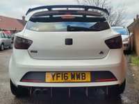 USED 2016 16 SEAT IBIZA 1.2 TSI FR RED EDITION 3d 109 BHP &pound;35 ROAD TAX