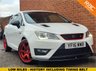 USED 2016 16 SEAT IBIZA 1.2 TSI FR RED EDITION 3d 109 BHP &pound;35 ROAD TAX