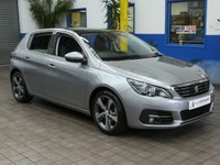 USED 2019 19 PEUGEOT 308 1.2 PURETECH S/S ALLURE 5d 129 BHP SAT NAV PANORAMIC ROOF CRUISE PARKING SENSORS 2 OWNERS SERVICE HISTORY LOW MILEAGE