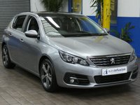 USED 2019 19 PEUGEOT 308 1.2 PURETECH S/S ALLURE 5d 129 BHP SAT NAV PANORAMIC ROOF CRUISE PARKING SENSORS 2 OWNERS SERVICE HISTORY LOW MILEAGE