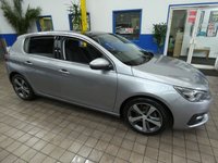 USED 2019 19 PEUGEOT 308 1.2 PURETECH S/S ALLURE 5d 129 BHP SAT NAV PANORAMIC ROOF CRUISE PARKING SENSORS 2 OWNERS SERVICE HISTORY LOW MILEAGE
