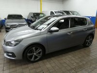 USED 2019 19 PEUGEOT 308 1.2 PURETECH S/S ALLURE 5d 129 BHP SAT NAV PANORAMIC ROOF CRUISE PARKING SENSORS 2 OWNERS SERVICE HISTORY LOW MILEAGE