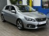 USED 2019 19 PEUGEOT 308 1.2 PURETECH S/S ALLURE 5d 129 BHP SAT NAV PANORAMIC ROOF CRUISE PARKING SENSORS 2 OWNERS SERVICE HISTORY LOW MILEAGE