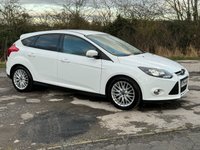 USED 2014 64 FORD FOCUS 1.6 ZETEC NAVIGATOR TDCI 5d 113 BHP LOW &pound;20 TAX ..  LOW MILES
