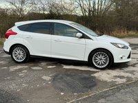 USED 2014 64 FORD FOCUS 1.6 ZETEC NAVIGATOR TDCI 5d 113 BHP LOW &pound;20 TAX ..  LOW MILES