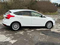 USED 2014 64 FORD FOCUS 1.6 ZETEC NAVIGATOR TDCI 5d 113 BHP LOW &pound;20 TAX ..  LOW MILES