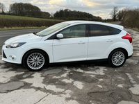 USED 2014 64 FORD FOCUS 1.6 ZETEC NAVIGATOR TDCI 5d 113 BHP LOW &pound;20 TAX ..  LOW MILES