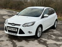 USED 2014 64 FORD FOCUS 1.6 ZETEC NAVIGATOR TDCI 5d 113 BHP LOW &pound;20 TAX ..  LOW MILES