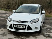 USED 2014 64 FORD FOCUS 1.6 ZETEC NAVIGATOR TDCI 5d 113 BHP LOW &pound;20 TAX ..  LOW MILES