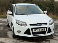 USED 2014 64 FORD FOCUS 1.6 ZETEC NAVIGATOR TDCI 5d 113 BHP LOW &pound;20 TAX ..  LOW MILES