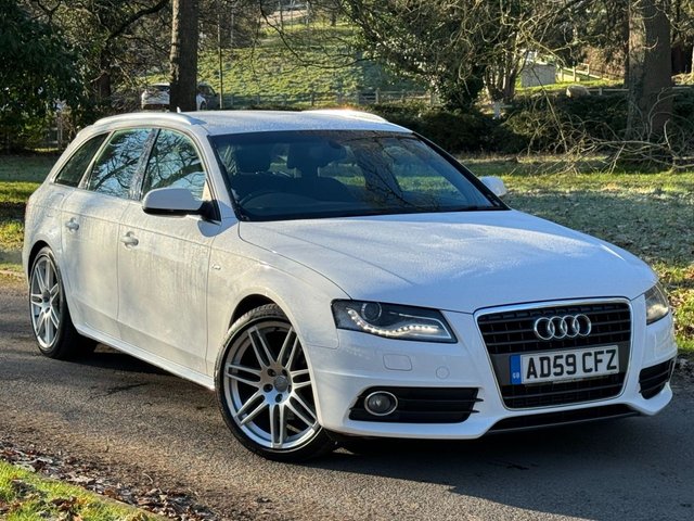 2010 59 Audi A4 2.0 AVANT TFSI S LINE 5d 208 BHP