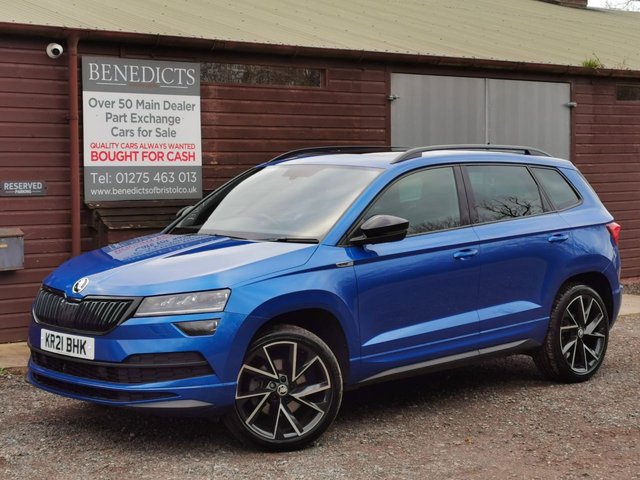 2021 21 Skoda Karoq 2.0 SPORTLINE TDI SCR DSG 5d 148 BHP