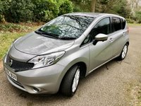 USED 2015 65 NISSAN NOTE 1.2 TEKNA DIG-S 5d AUTO 98 BHP 1 RETIRED GENTLEMAN OWNER WITH ONLY 24,000 MILES//FULL NISSAN SERVICE HISTORY//SATNAV//BLUETOOTH//PARKING SENSORS WITH 360 CAMERA//LANE DISCIPLINE//FRONT FOGS//KEYLESS//AUX-IN 98 BHP 1 RETIRED GENTLEMAN OWNER WITH ONLY 24,000 MILES//FULL NISSAN SERVICE HISTORY//SATNAV//BLUETOOTH//PARKING SENSORS WITH 360 CAMERA//LANE DISCIPLINE//FRONT FOGS//KEYLESS//AUX-IN