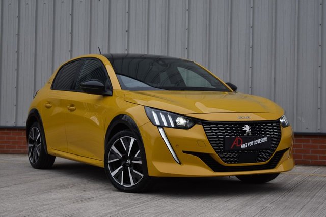 2020 70 Peugeot 208 1.2 PURETECH GT LINE S/S 5d 100 BHP