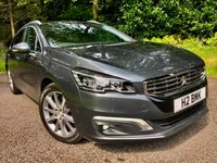 USED 2016 66 PEUGEOT 508 1.6 BLUE HDI S/S SW GT LINE 5d AUTO 120 BHP//ONLY 12,800 MILES WITH X7 PEUGEOT MAIN DEALER SERVICE STAMPS 1 RETIRED GENTLEMAN OWNER+PEUGEOT UK //PANORAMIC GLASS SUNROOF/// REAR PARK CAMERA//FRONT AND REAR PARK SENSORS//KEYLESS STARTING//SATNAV//BLUETOOTH//HEATED SEATS//DAB//CHERISH REGISTRATION NUMBER 'H2BMK' EXTRA &pound;499  GT LINE 5d AUTO 120 BHP//ONLY 12,800 MILES WITH X7 PEUGEOT MAIN DEALER SERVICE STAMPS 1 RETIRED GENTLEMAN OWNER+PEUGEOT UK //PANORAMIC GLASS SUNROOF/// REAR PARK CAMERA//FRONT AND REAR PARK SENSORS//KEYLESS STARTING//SATNAV//BLUETOOTH//HEATED SEATS//DAB//CHERISH REGISTRATION NUMBER 'H2BMK' EXTRA COST @&pound;499///ELECTRIC FRONT SEATS