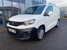 USED 2020 69 PEUGEOT PARTNER 1.5 BLUEHDI ASPHALT L1 102PS NEW MODEL NAV/REAR CAMERA EURO 6  ULEZ FREE  AIR CONDITIONING